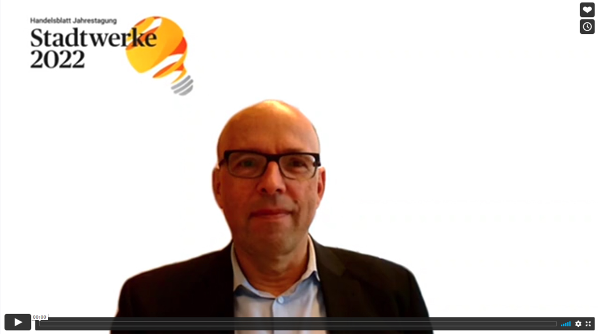 Video Statement von Dr. Dirk Wernicke, Geschäftsführer, Stadtwerke Flensburg GmbH
