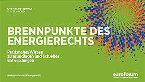 Broschüre Brennpunkte des Energierechts