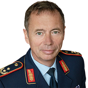 Generalmajor Michael Traut - Kommandeur des Weltraumkommandos Bundeswehr