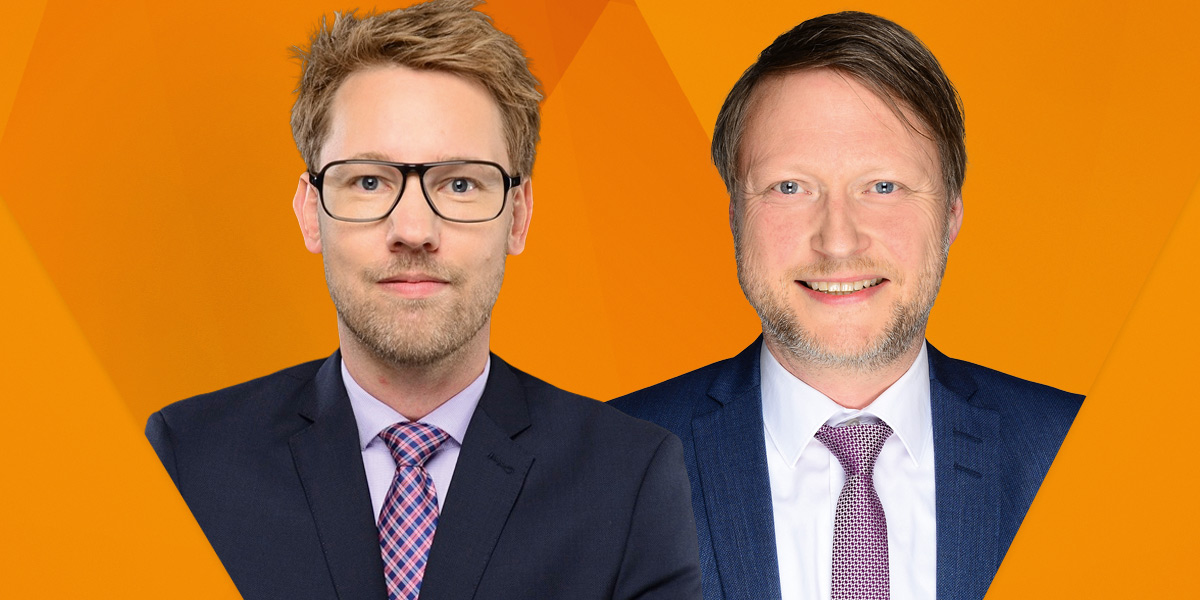 Ronald de Jonge und Olaf Janßen