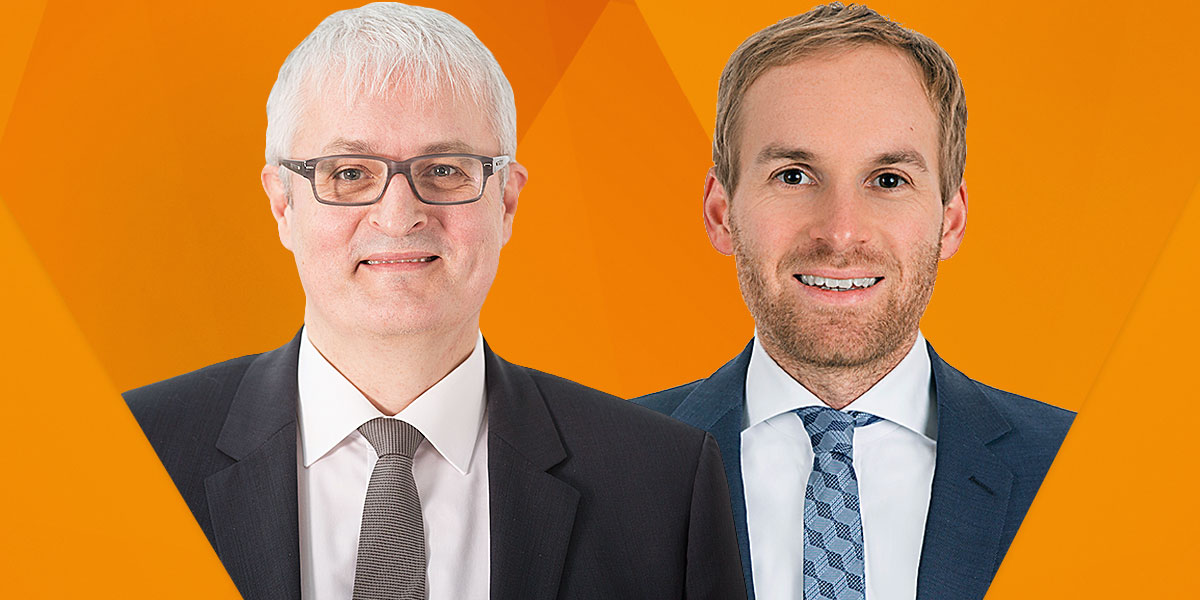 Volker Riedel und Matthias Müller