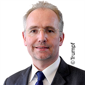 Klaus Bauer - Head of Basic Technology Development Trumpf