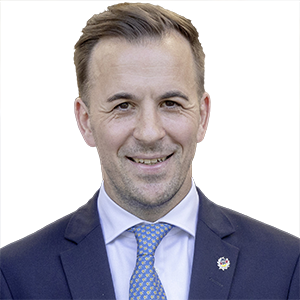 Bastian Ernst, Member of Parliament - President of the Association of Reservists of the German Armed Forces.